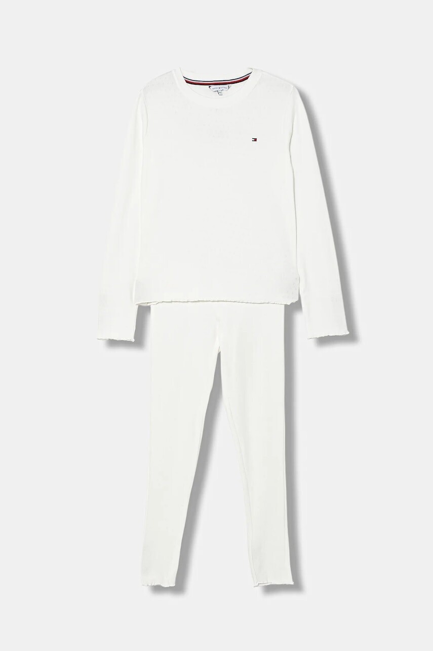 Detské pyžamo Tommy Hilfiger 2-pak biela farba, jednofarebné, UG0UG00811