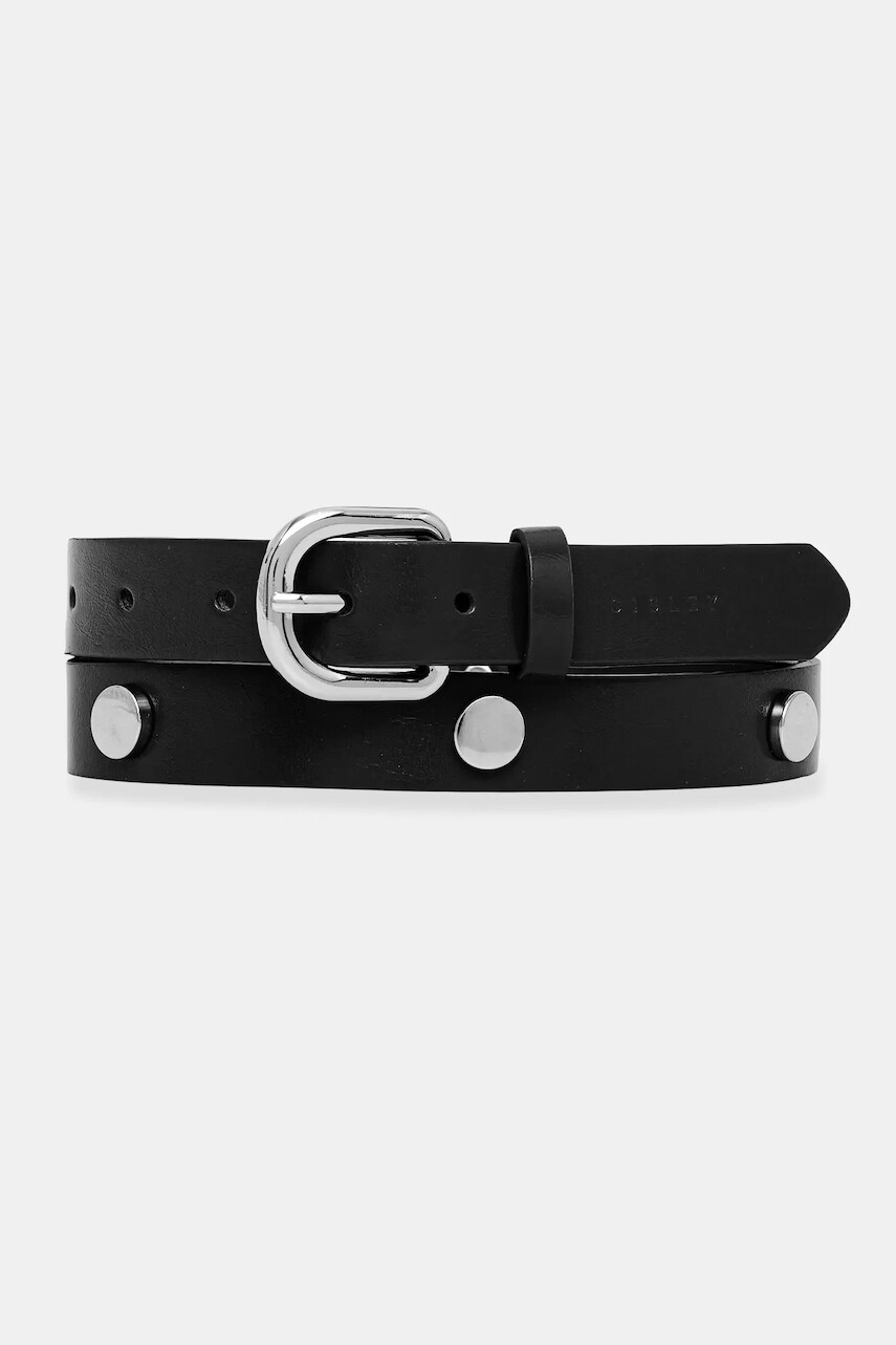 Opasok Sisley čierna farba, 6QBXWL037