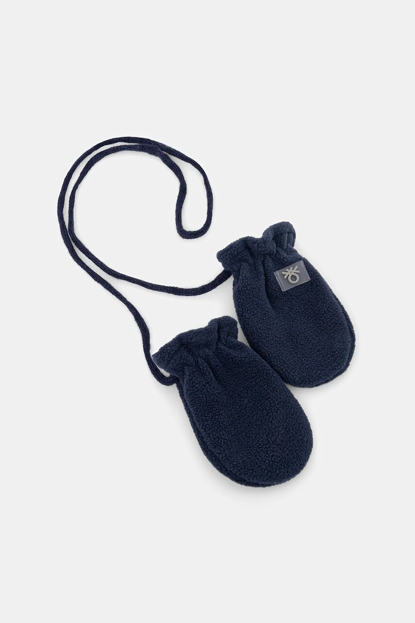 Detské rukavice United Colors of Benetton tmavomodrá farba, 6U87GG007