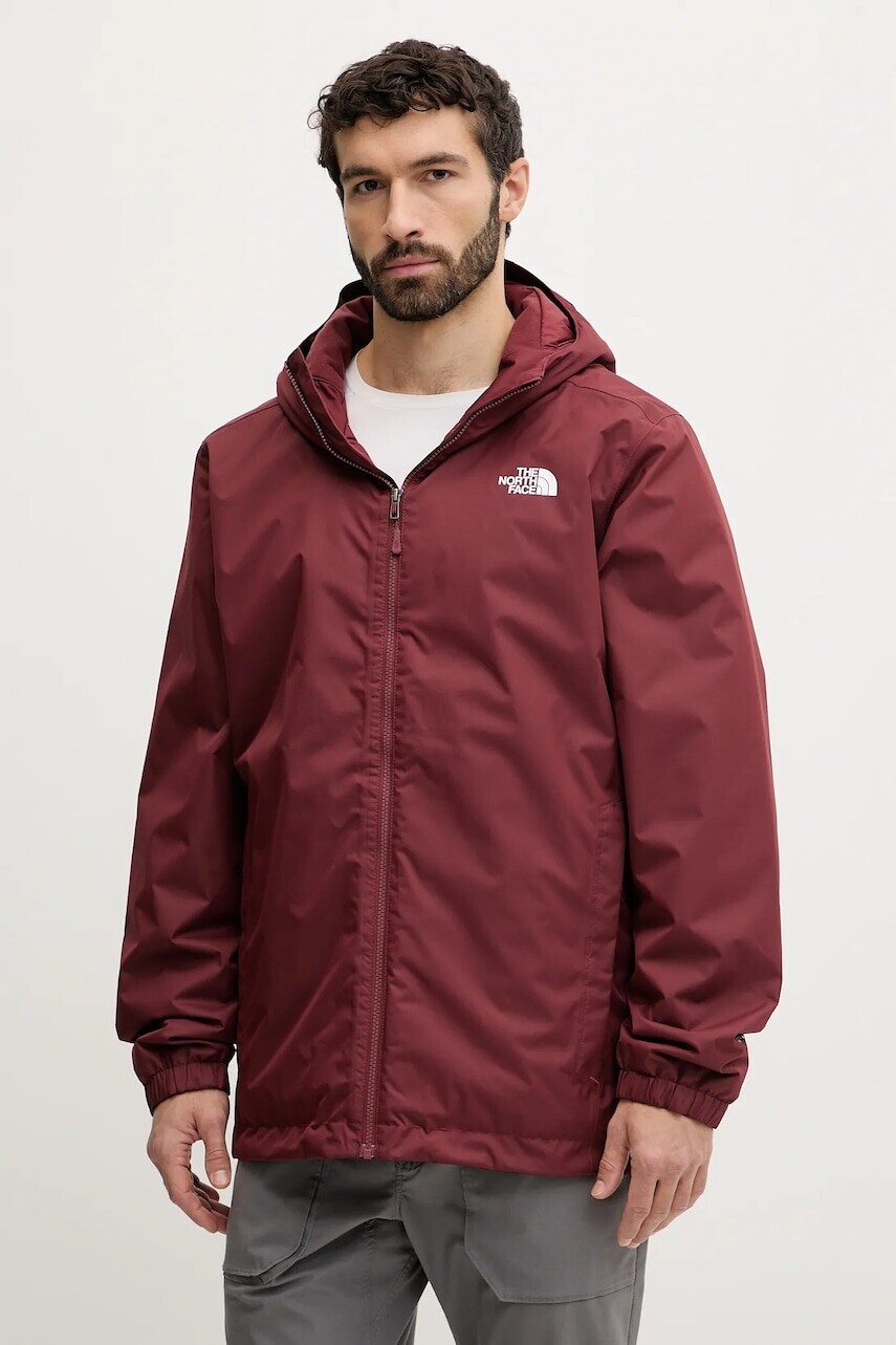 Bunda The North Face Quest Insulated červená farba, NF00C30225Q1
