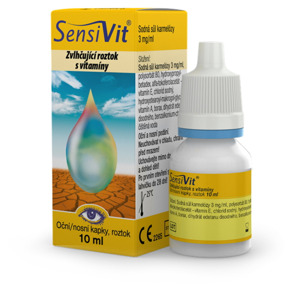 Sensivit očné kvapky 10 ml