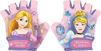 Disney Detské cyklistické rukavice na bicykel Princezné