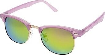 OEM Slnečné okuliare polorámové Grow ružový rám farebné sklá