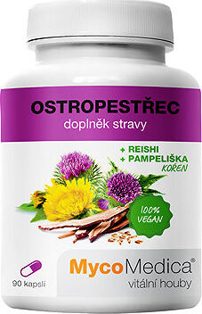 Mycomedica Pestřec Mariánský 90 kapslí