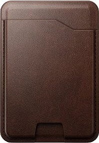 Nomad Leather Mag Wallet With Find My Tracking Brown