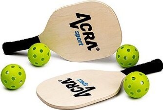 Acra sada na piklebal, 2 rakety a 4 loptičky