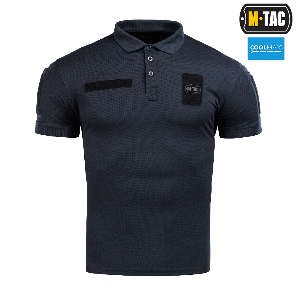 Polokošeľa M-Tac Elite Tactical Coolmax - navy, XS
