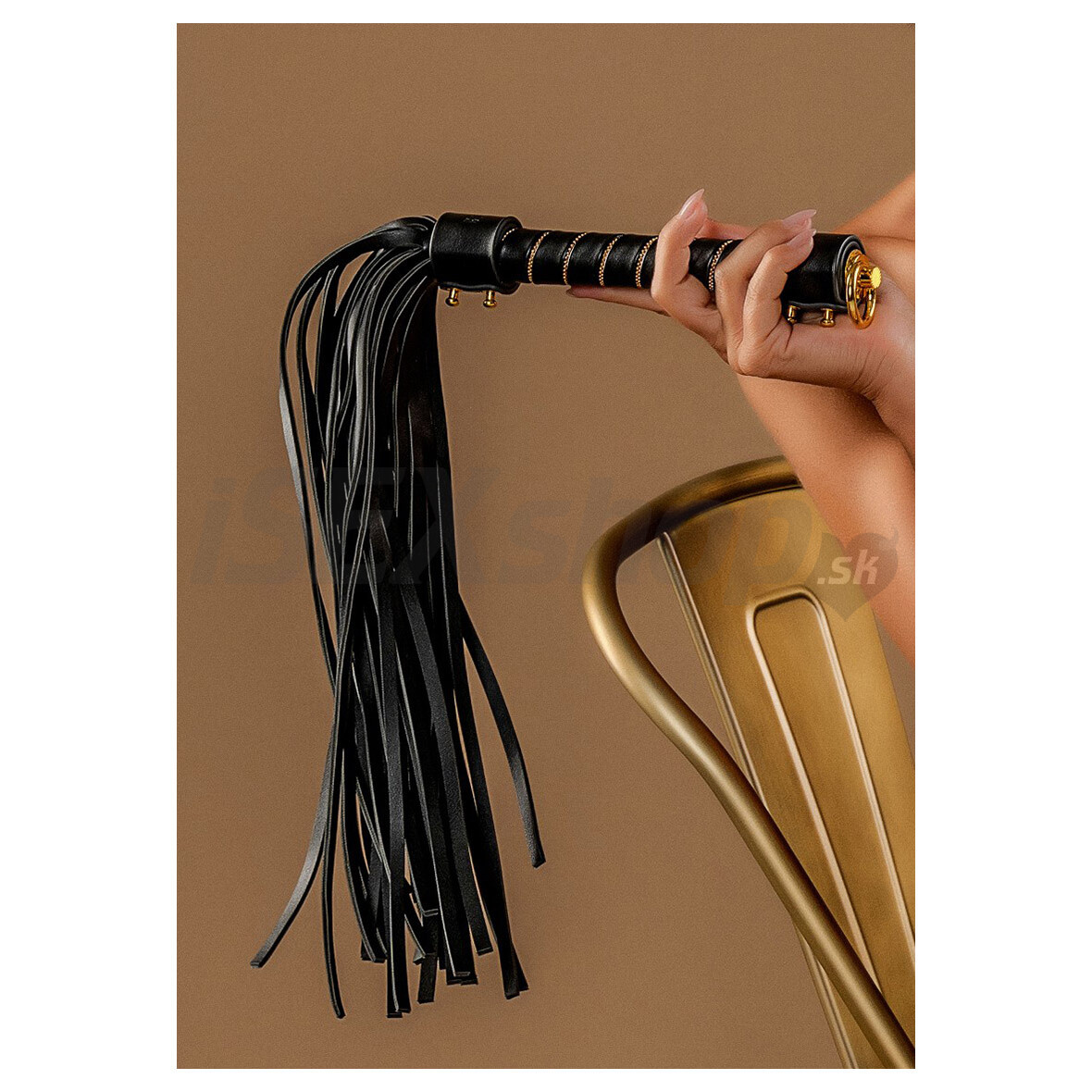 Taboom Vogue Studded Whip Black-Gold