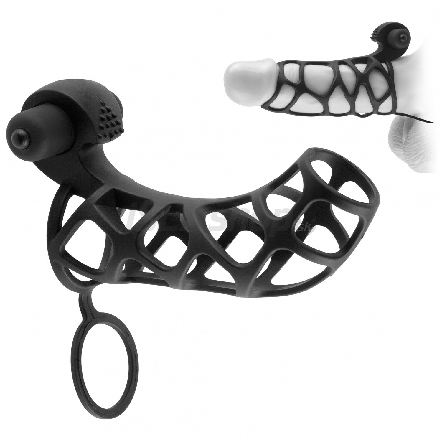 Pipedream Fantasy X-tensions Extreme Silicone Power Cage