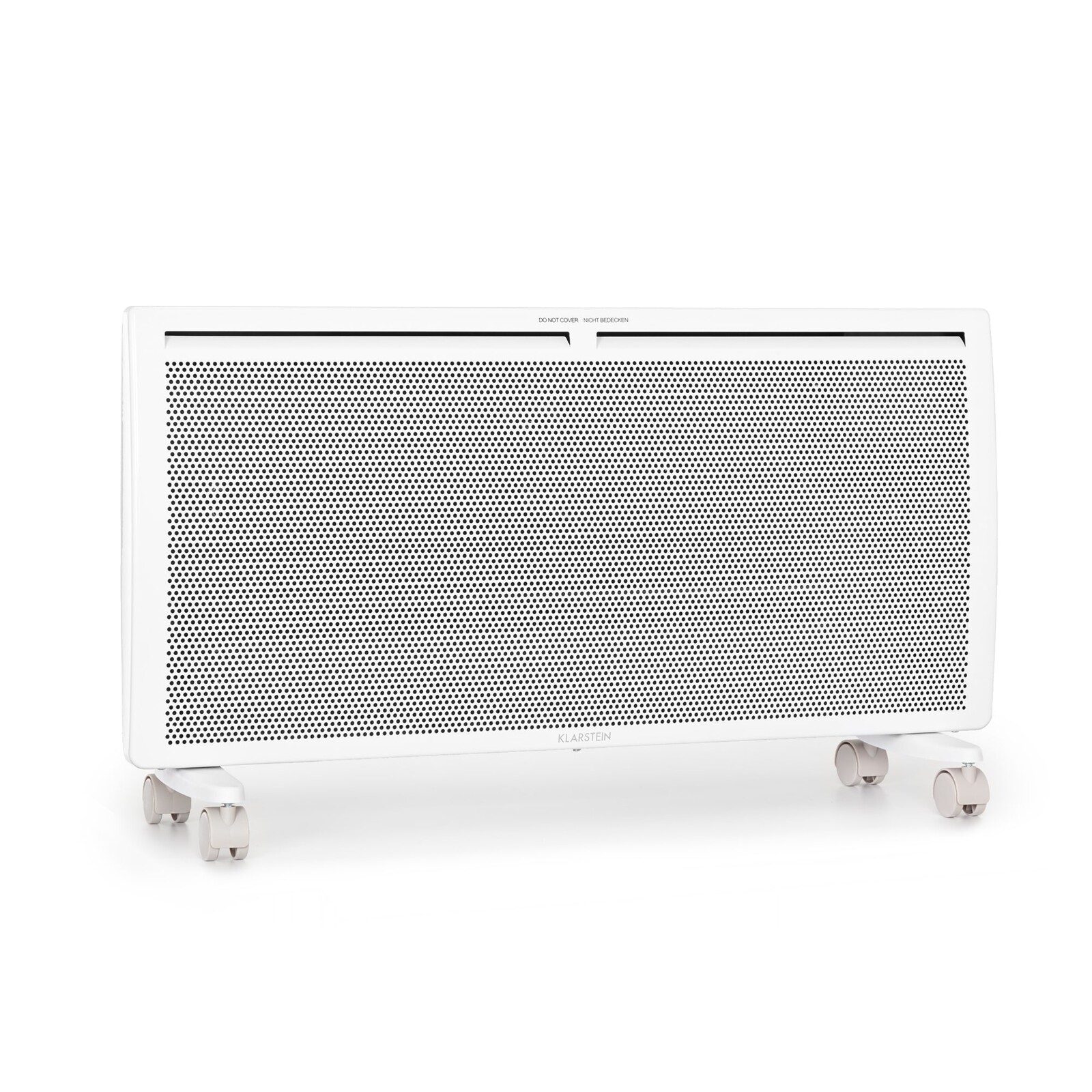 Klarstein Hot Spot Slimcurve Double Wave, konvektor, ohrievač 2 v 1, 2000 W, týždenný časovač, biely