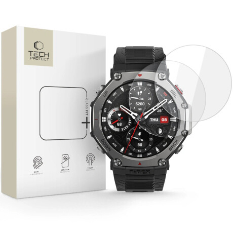 Tech-Protect Glass Fit 2x ochranné sklo na Amazfit T-Rex 3 Pro 48mm