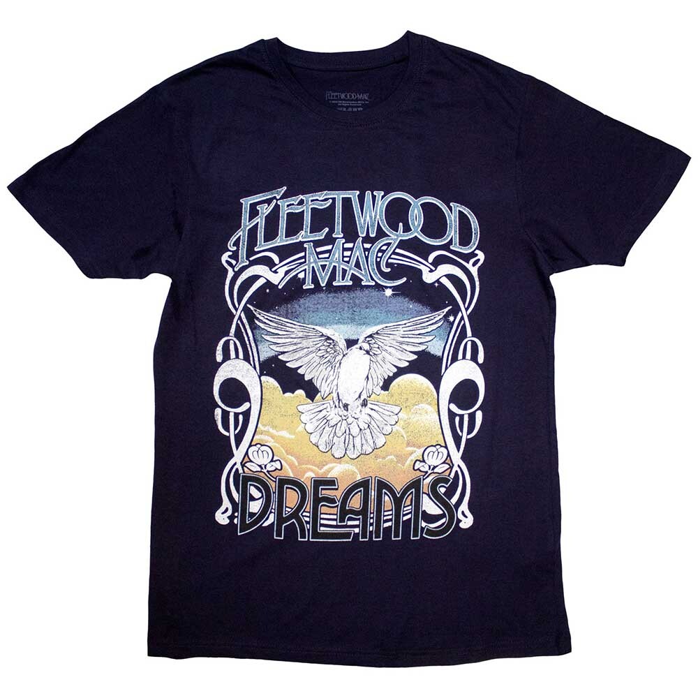 Fleetwood Mac tričko Dreams Modrá XL