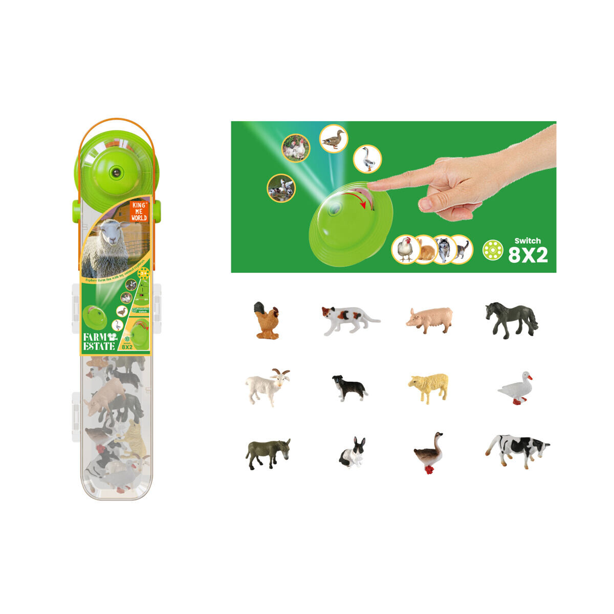 PLEJO Domáce zvieratká s projektorom