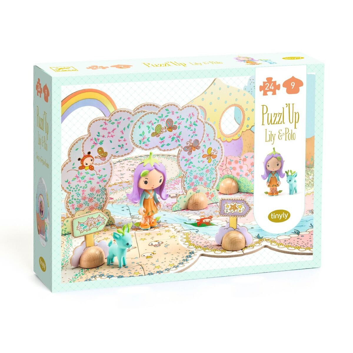 DJECO Puzzle Puzzl'Up Tinyly - 33pcs