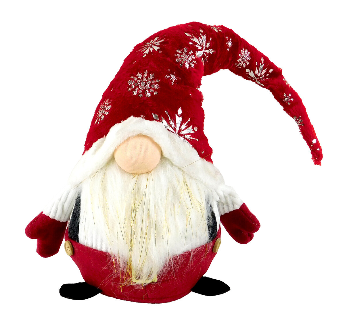 MAKRO - Dekorácia vianočná – škriatok vianočný červený 60cm