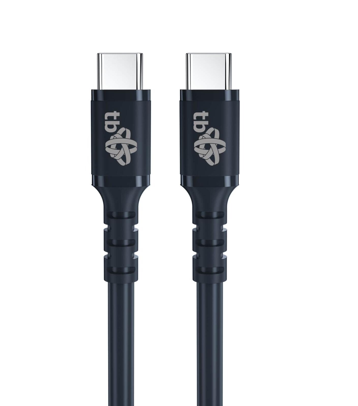 TB USB C - USB C 60W Jelly kábel 1m čierny