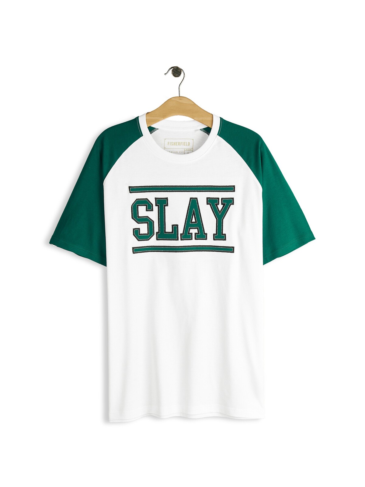 GATE Raglánové tričko s nášivkou