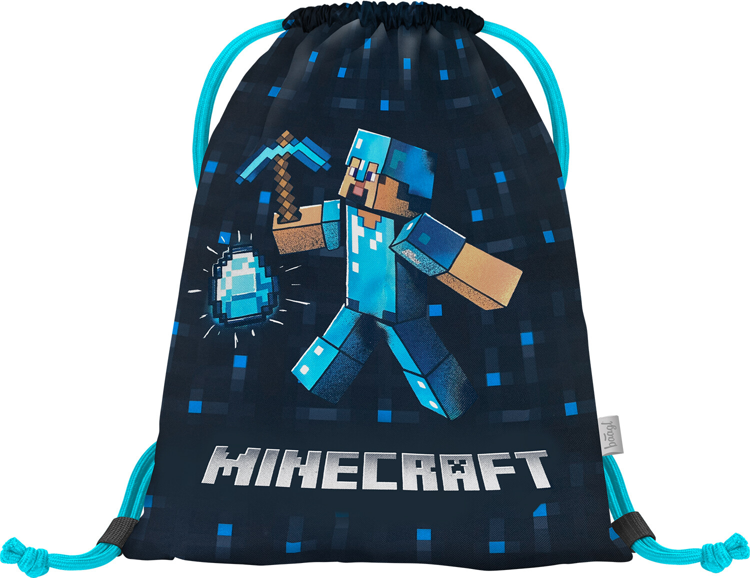 BAAGL Vrecko Minecraft Blue Axe - modré