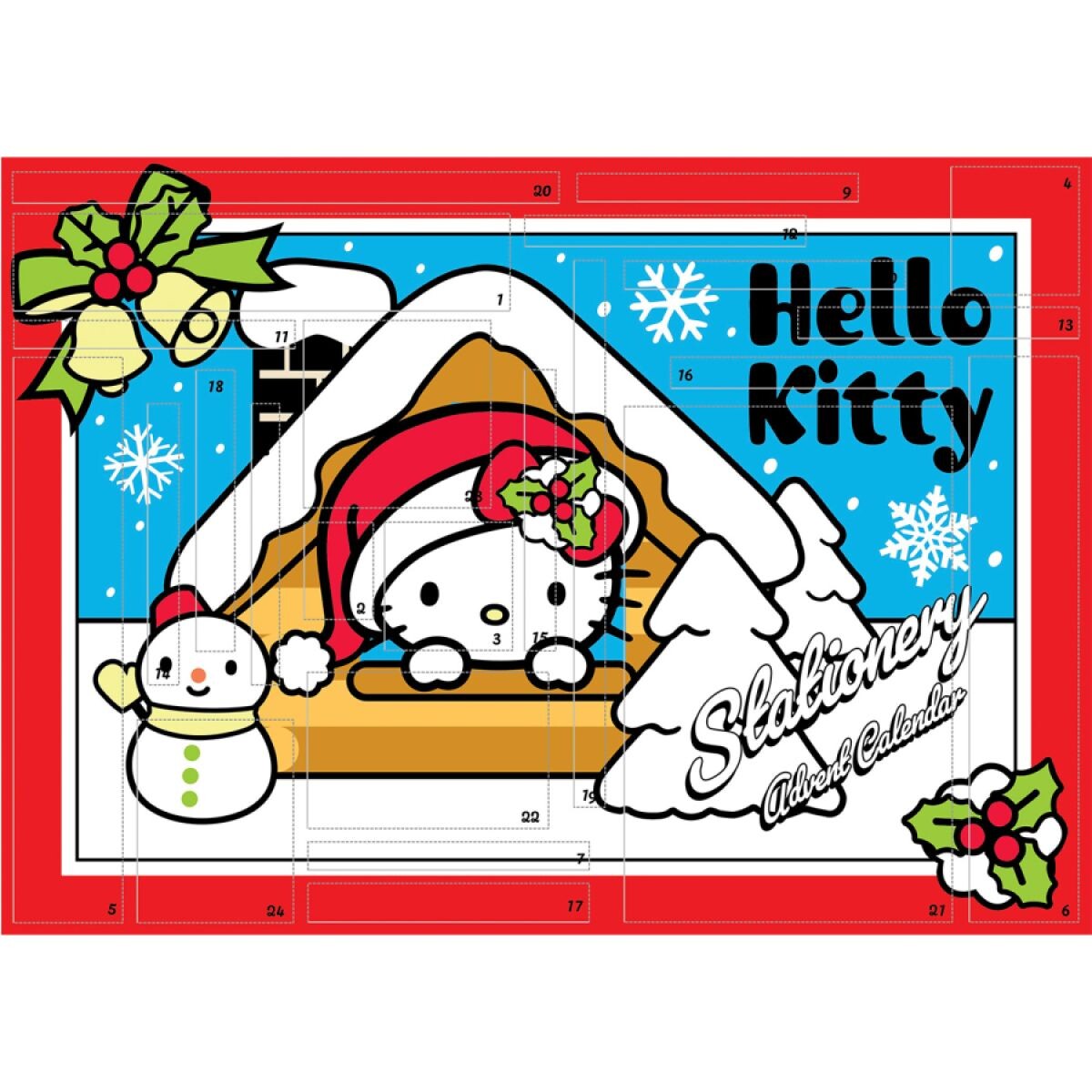 Hello Kitty adventný kalendár (papierenský)