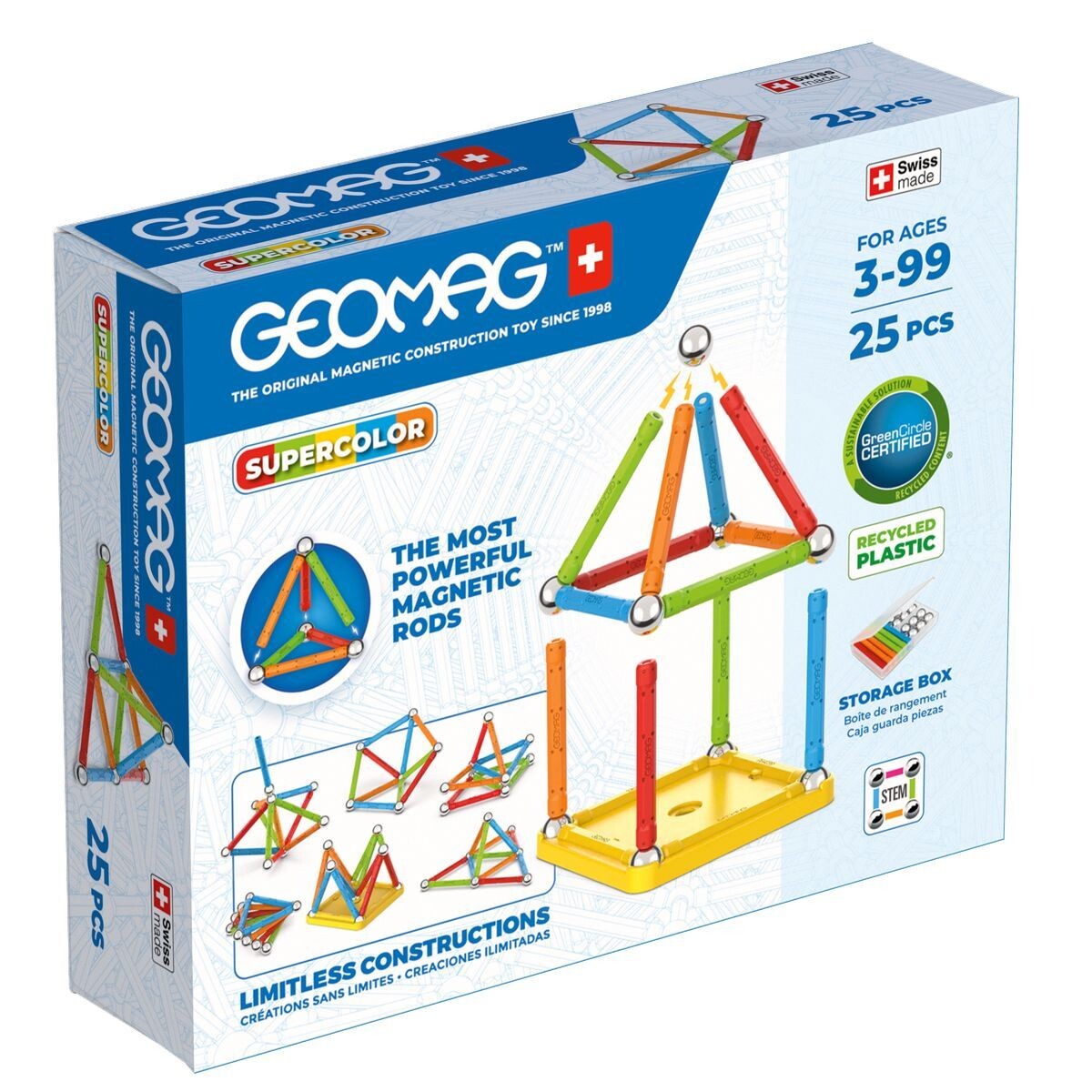 Geomag Supercolor 25 kusov