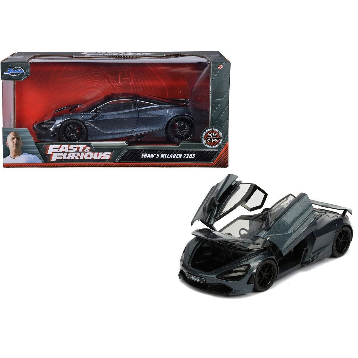 Rýchlo a zbesilo auto Shawov McLaren 720S 1:24