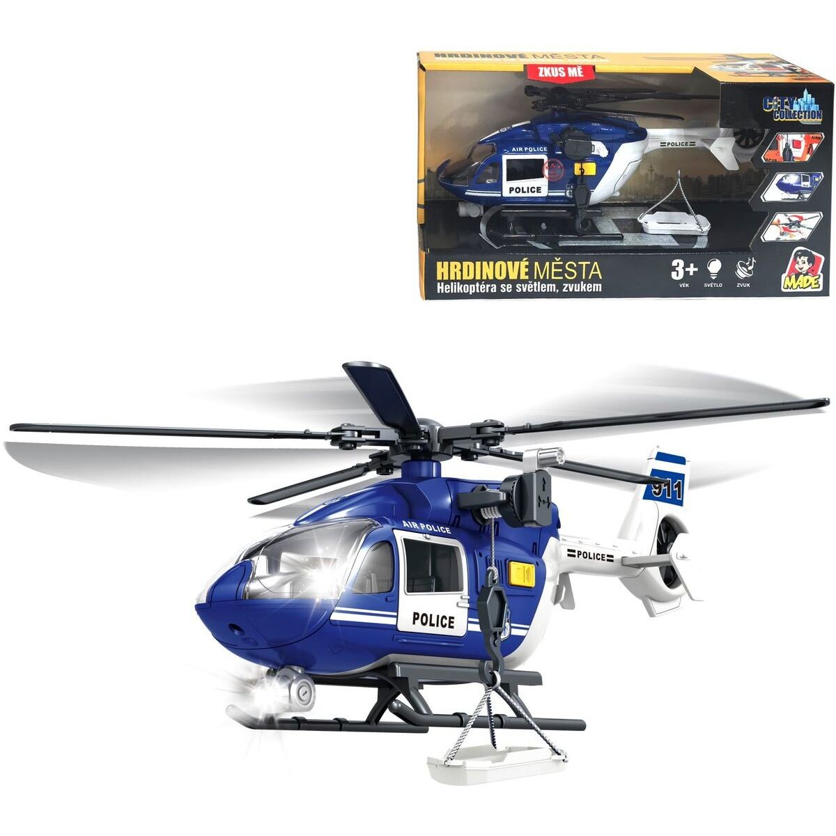 MaDe Vrtuľník policajný