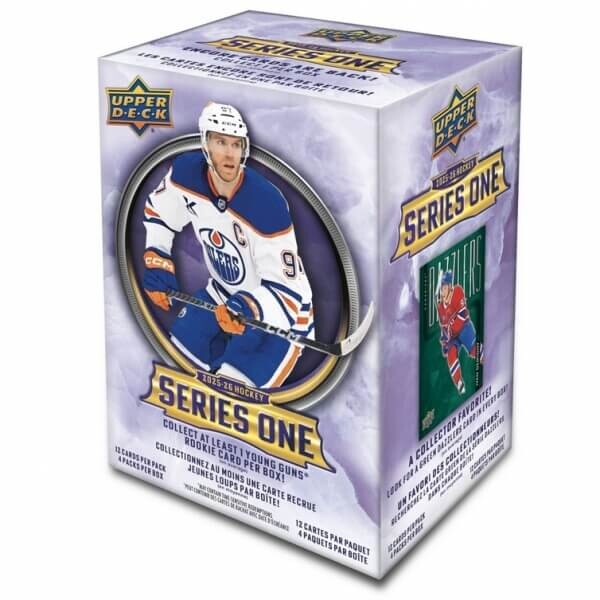 Upper Deck 2025-2026 NHL Upper Deck Series One Blaster box - hokejové karty