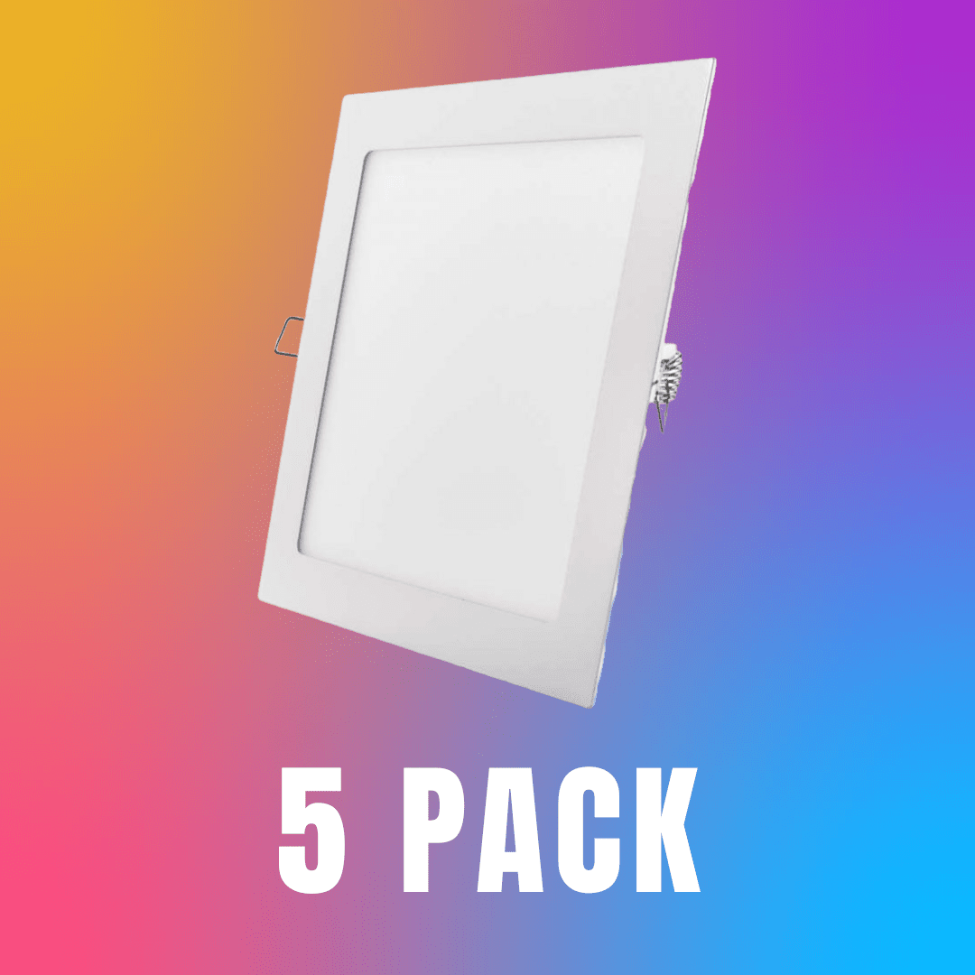 LED Solution Biely vstavaný LED panel hranatý 300 x 300mm 24W Farba svetla: Denná biela 191108