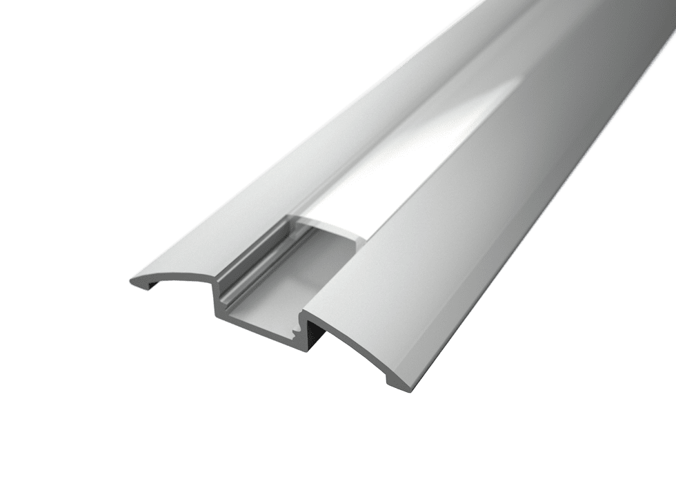 LED Solution Nástenný profil pre LED pásiky N4 Vyberte variantu a dĺžku: Profil bez difúzora 1m