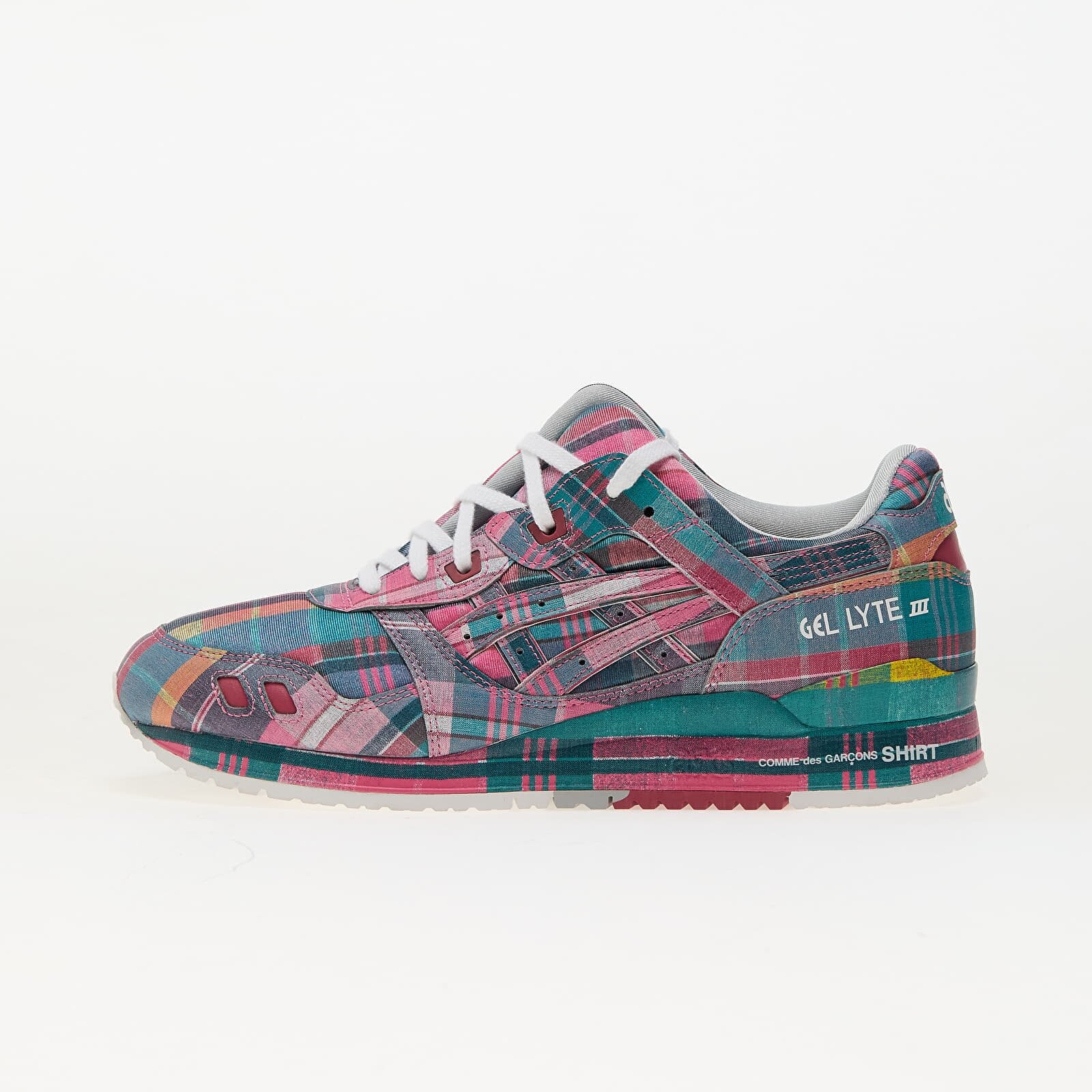 Tenisky Asics x Comme Des Garçons Shirt Gel-Lyte III 07 Remastered Pink/ Multi EUR 40.5