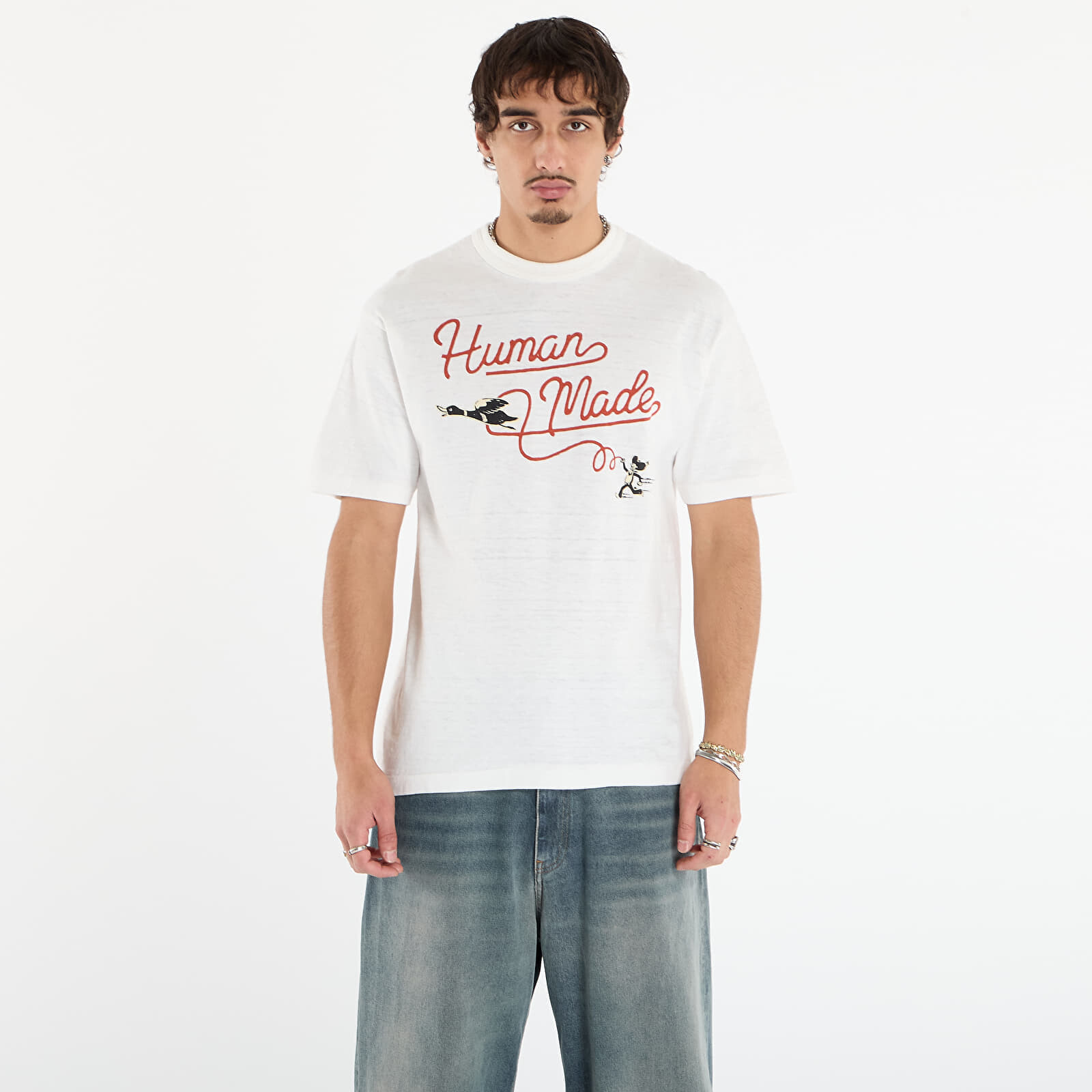 Tričko HUMAN MADE Graphic T-Shirt 16 White XL