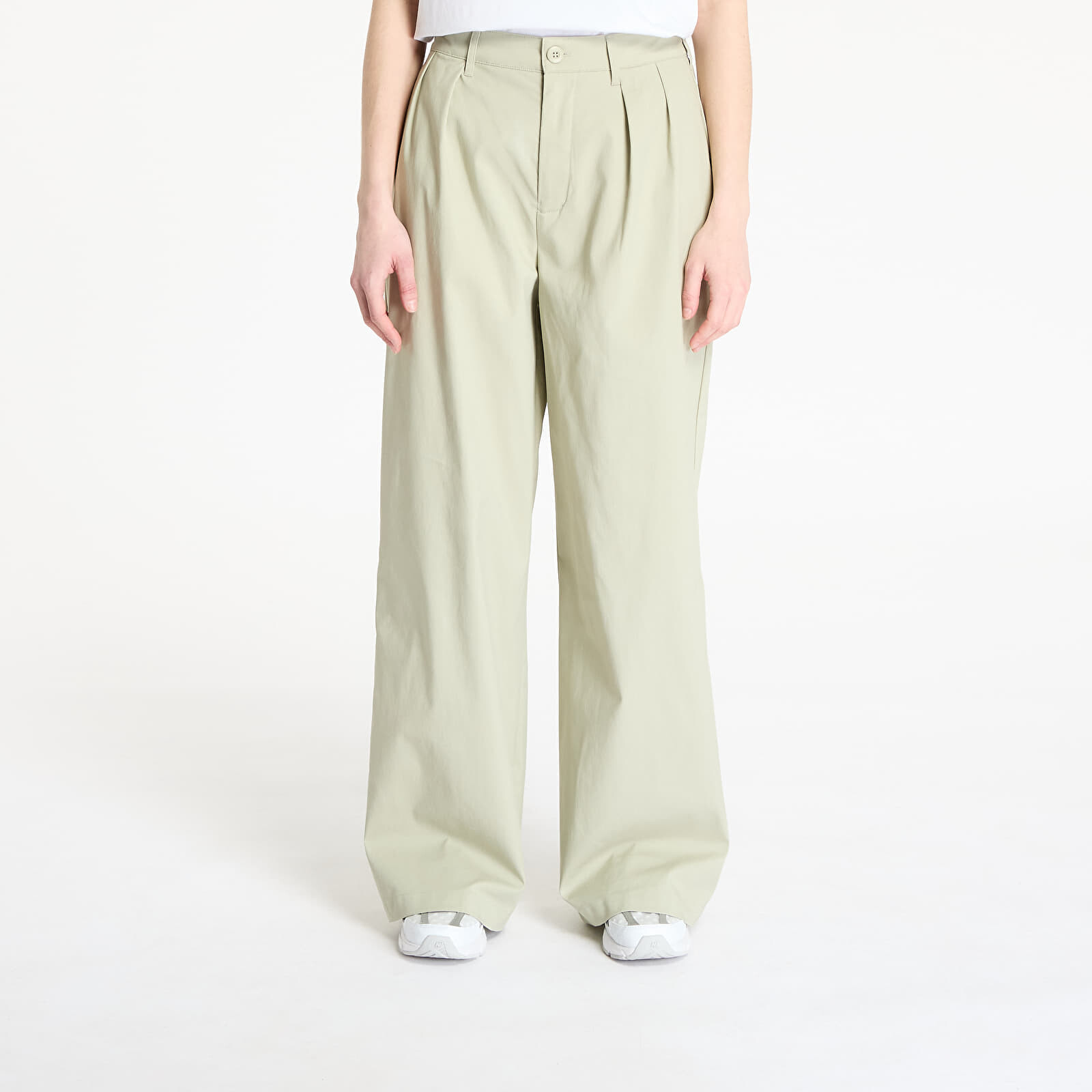 Kalhoty New Balance Women's Boylston Twill Trouser Beige L