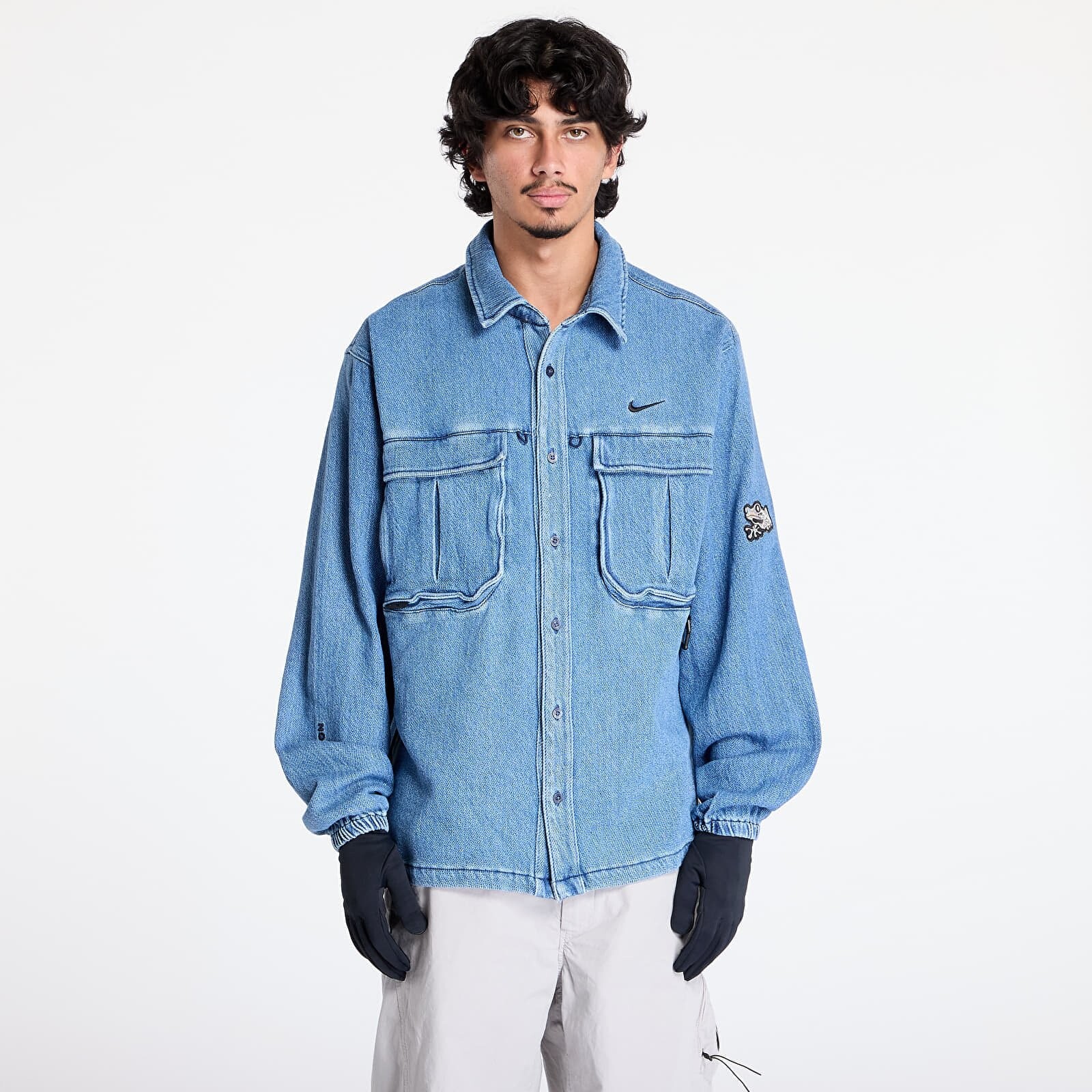 Košeľa Nike x NOCTA Opal Button-Down Top UNISEX French Blue S