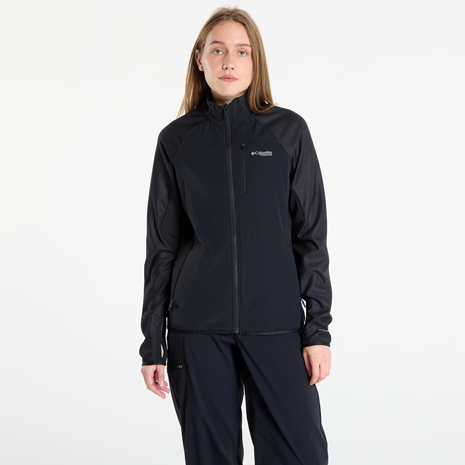 Mikina Columbia Arctic Crest™ Hybrid Full Zip Black XS