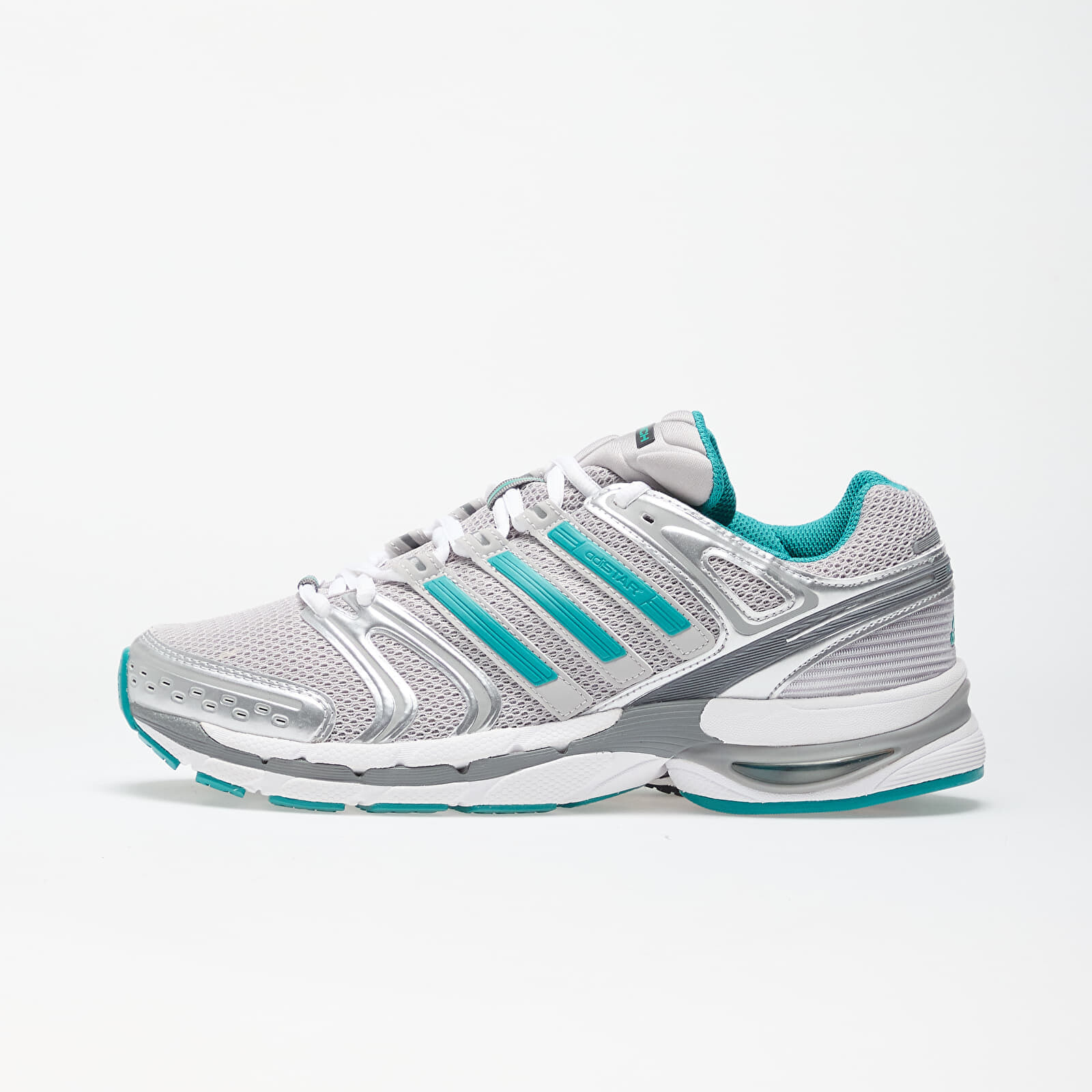 Tenisky adidas x Sporty & Rich Adistar Control 5 Grey Two/ Pure Teal/ Silver Metallic EUR 41 1/3