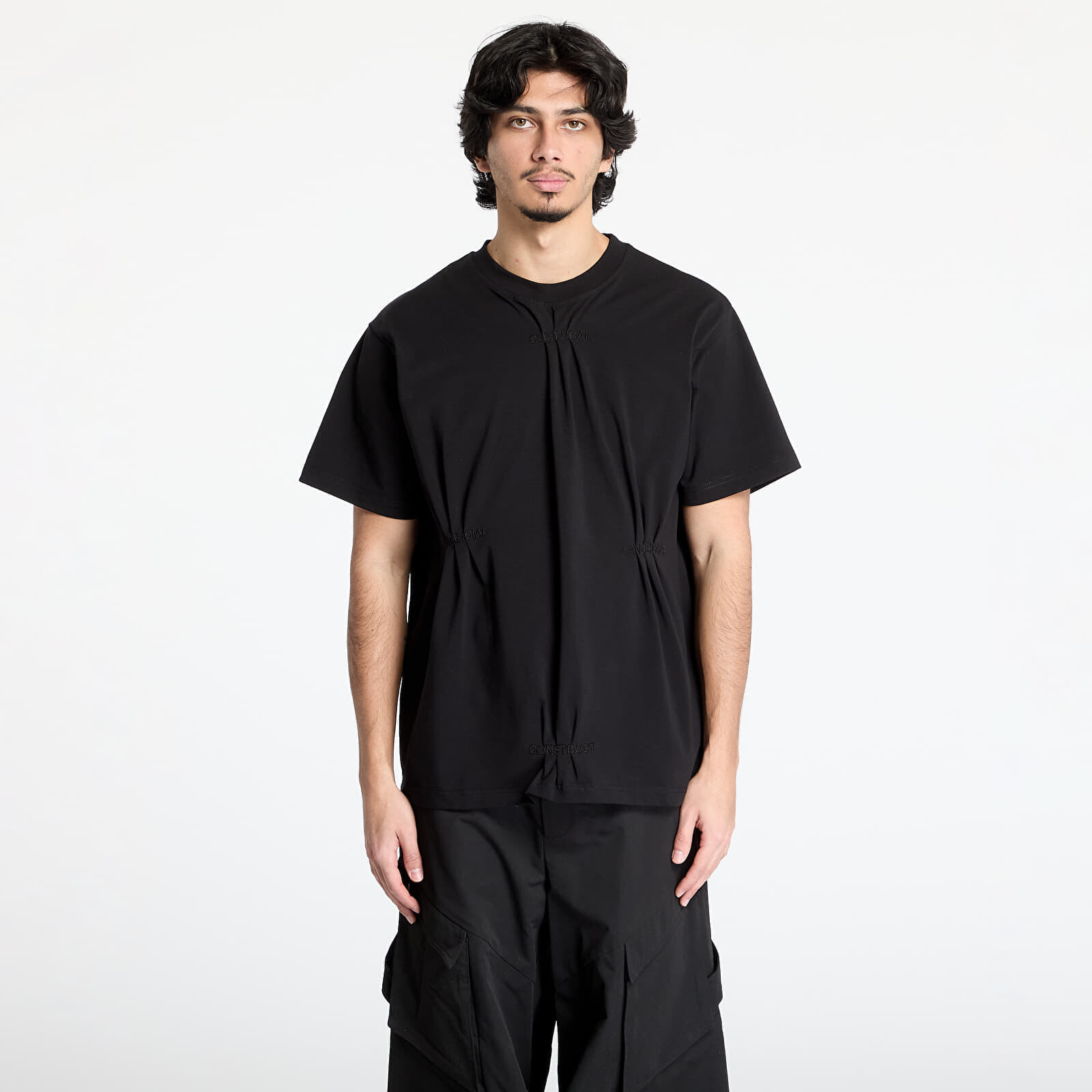 Tričko HELIOT EMIL Petrichor Tee UNISEX Black L