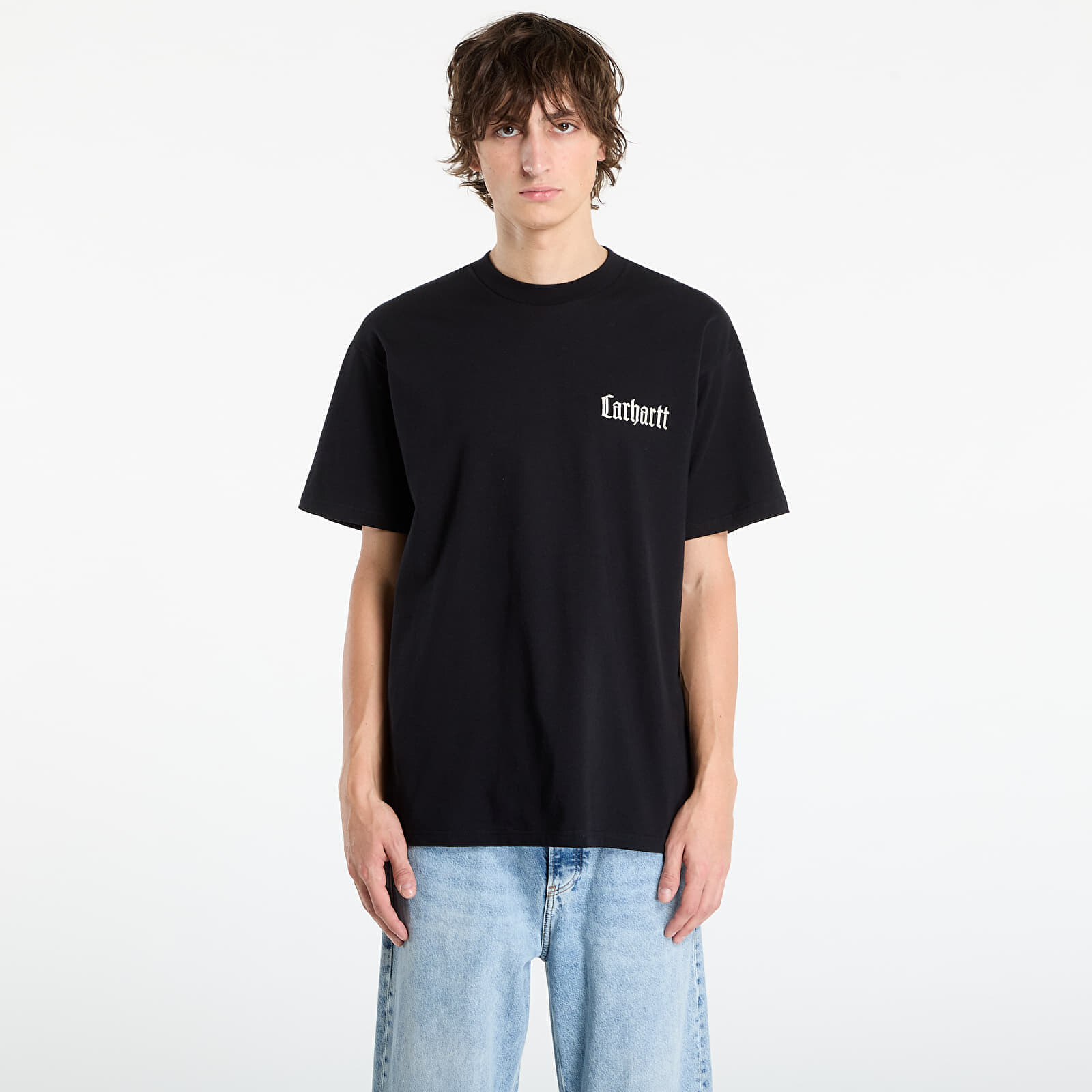 Tričko Carhartt WIP S/S Schooling T-Shirt UNISEX Black XS