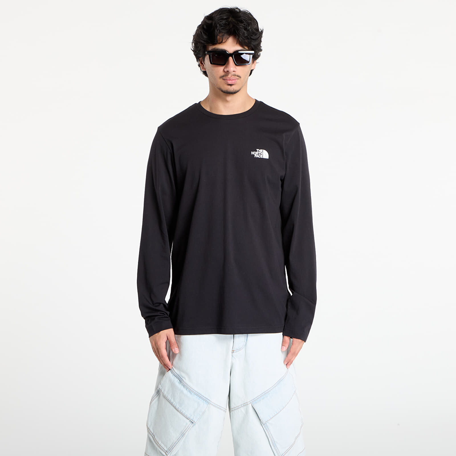 Tričko The North Face M L/S Simple Dome Tee TNF Black L