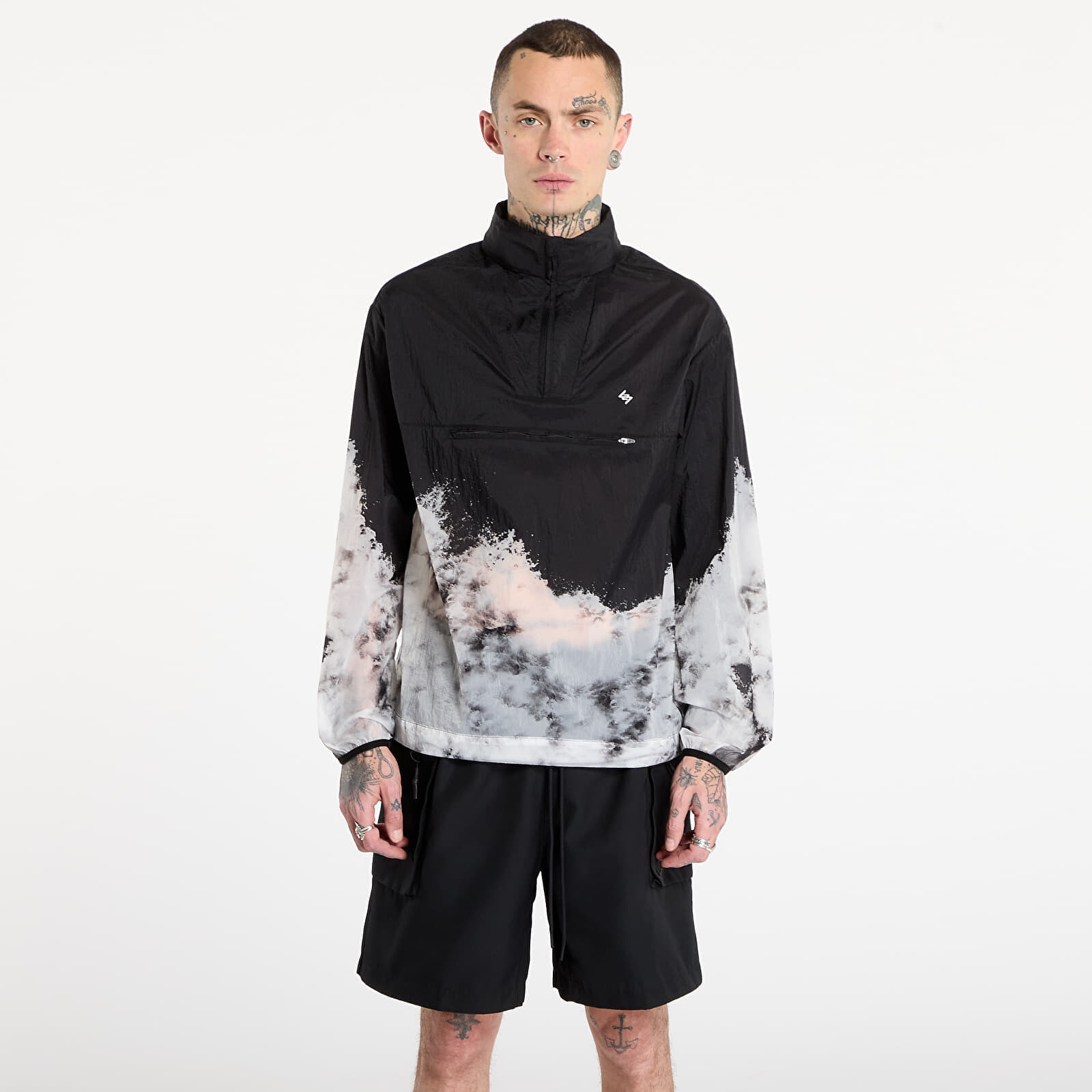 Bunda REPRESENT 247 Overhead Training Jacket Black M