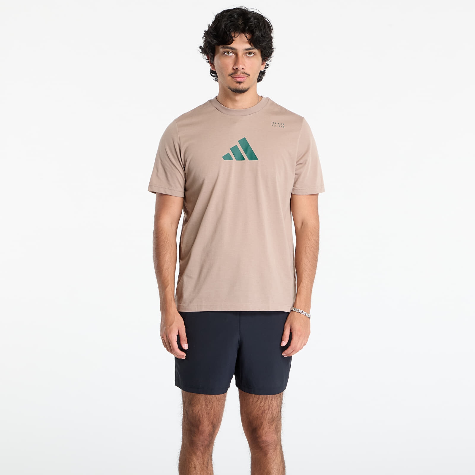 Tričko adidas CLIMACOOL Category Training Graphic T-Shirt Chalky Brown/ Earth Strata L