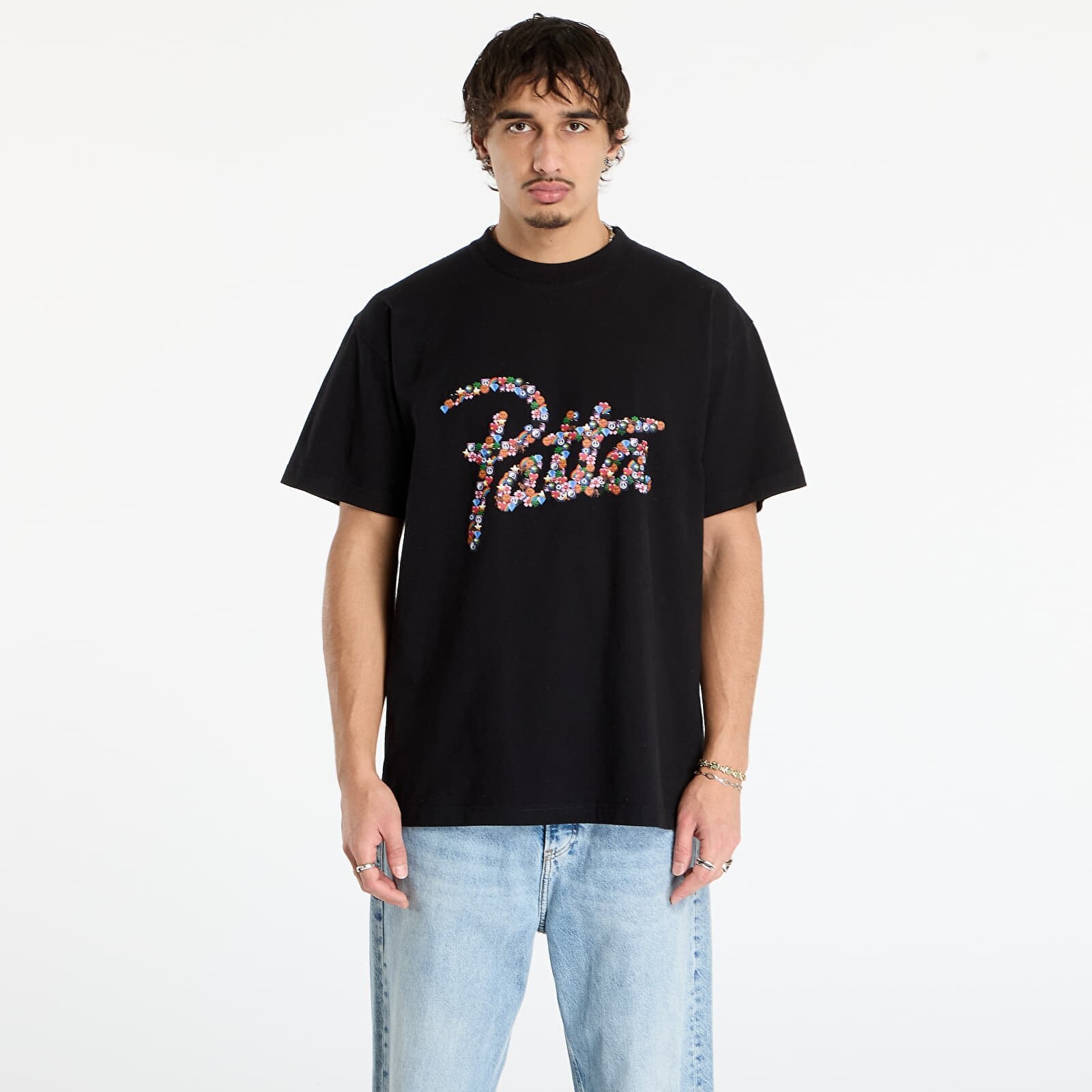 Tričko Patta Vibes T-Shirt UNISEX Black M