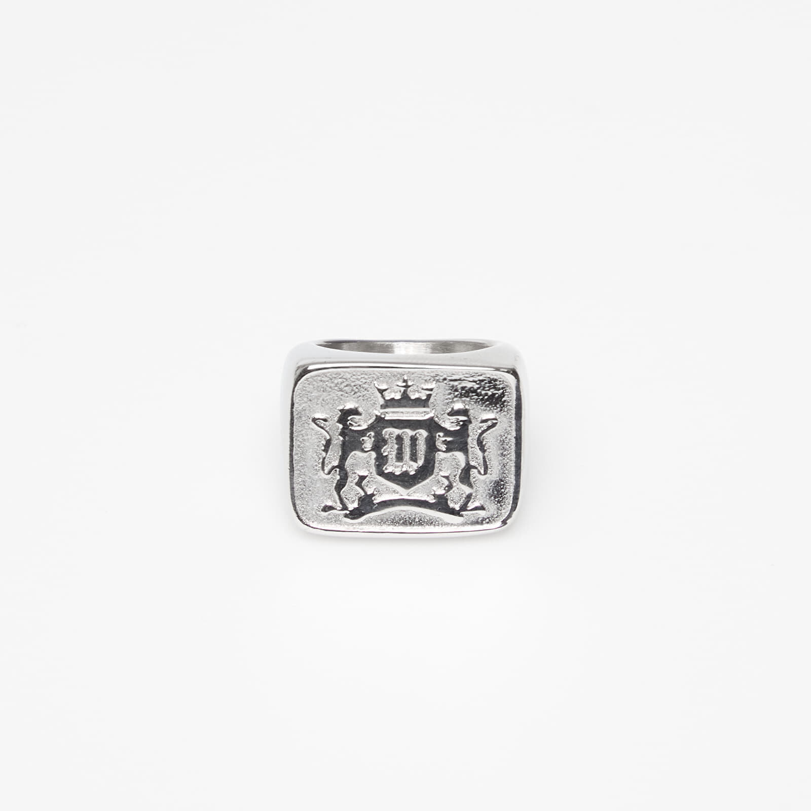 Wasted Paris U Crest Signet Ring Silver 10