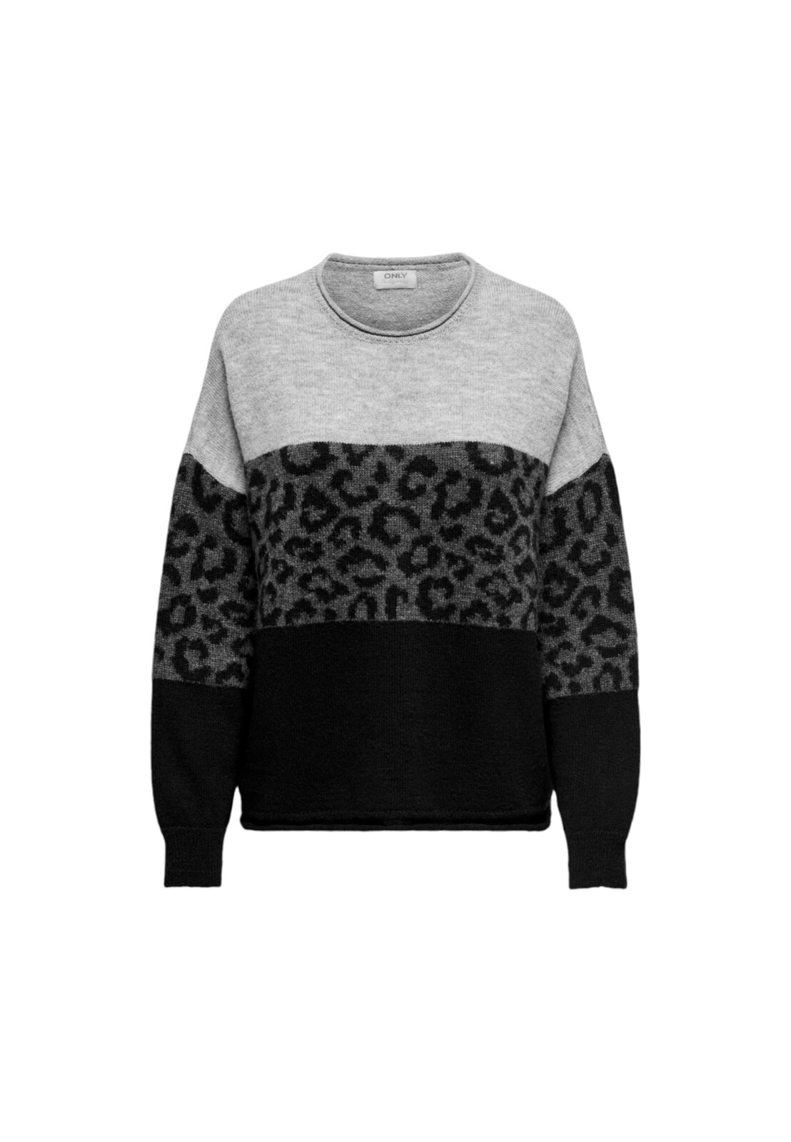 Sveter s leopardím vzorom