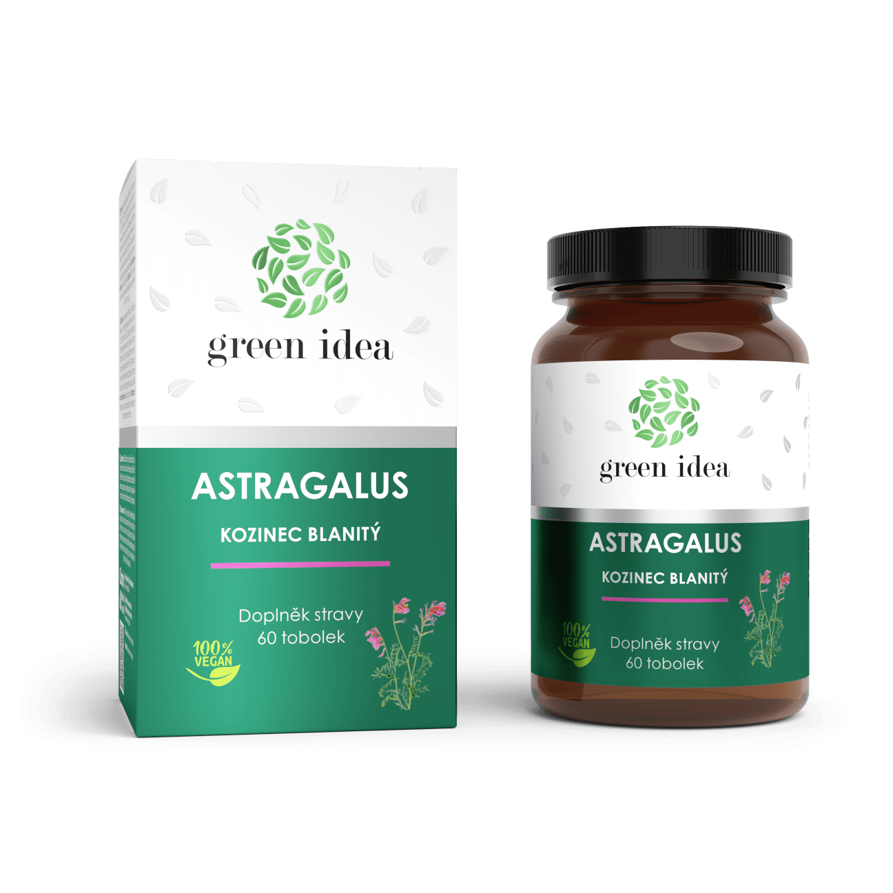 Astragalus – Kozinec blanitý – kapsuly 60 ks – Green idea