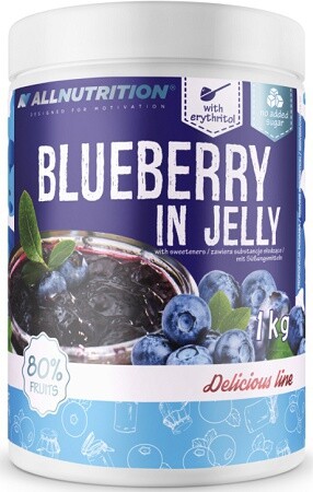 Allnutrition frulove in jelly 1000 g - čučoriedka