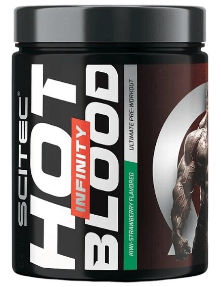 Scitec hot blood infinity 350 g - jahoda/kiwi