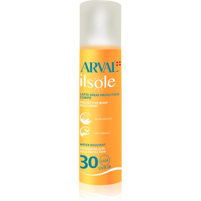 Arval IlSole Protective Body Milk Spray SPF 30 ochranné opaľovacie mlieko v spreji 200 ml