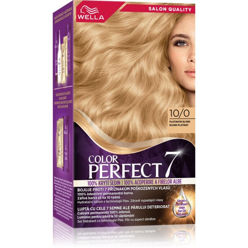 Wella Color Perfect farba na vlasy odtieň 10/0 Platinium Blonde 1 ks