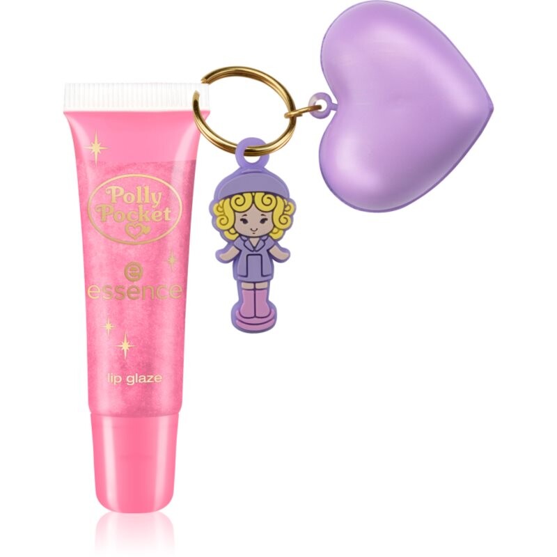 essence Polly Pocket lesk na pery s trblietkami odtieň 01 90's Girl 10 ml