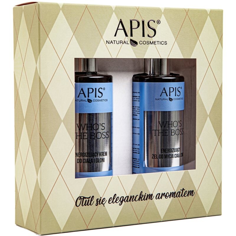Apis Natural Cosmetics Who's The Boss darčeková sada pre mužov